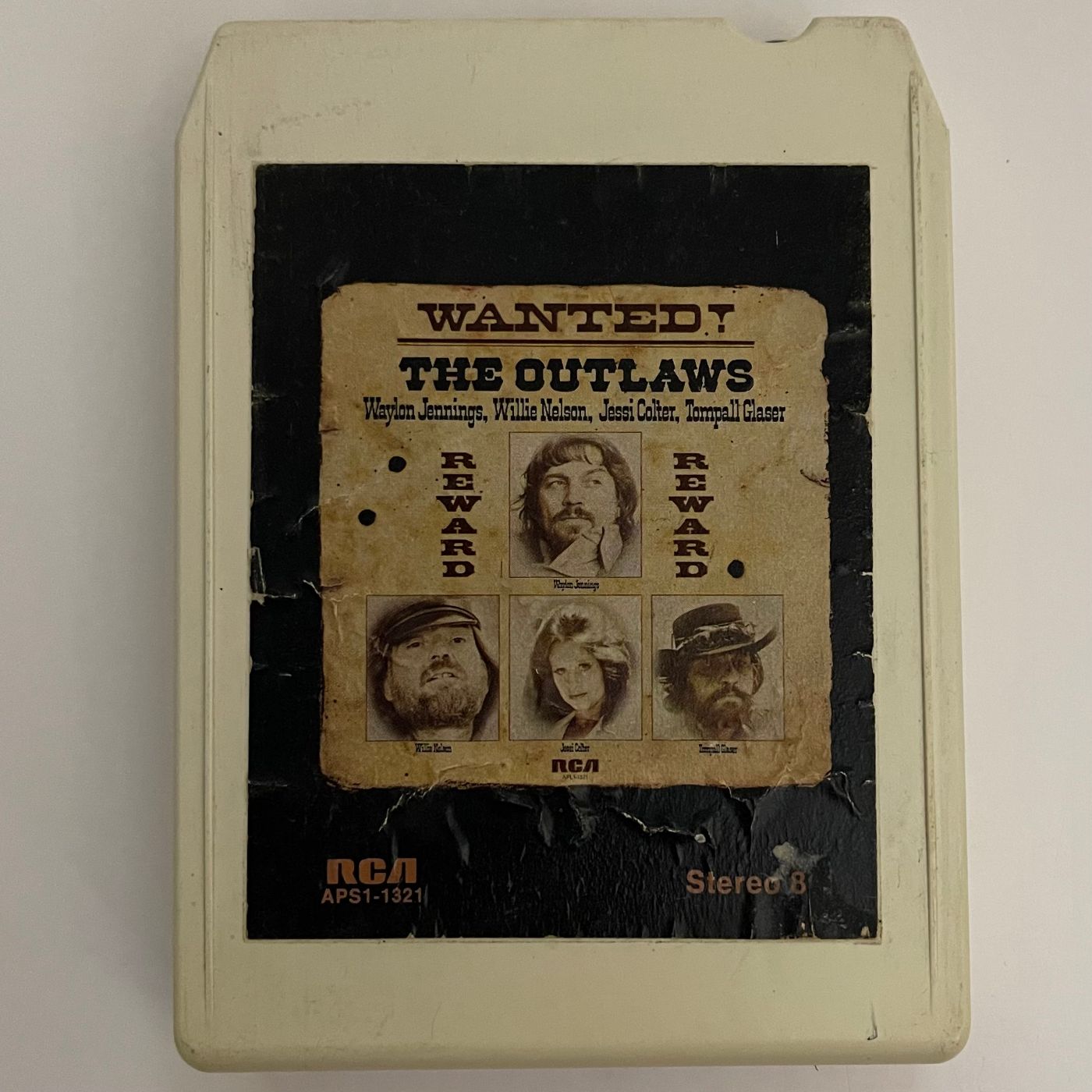 'Wanted! The Outlaws’ 8 Track, ASP1-1321 - reJUNKshop