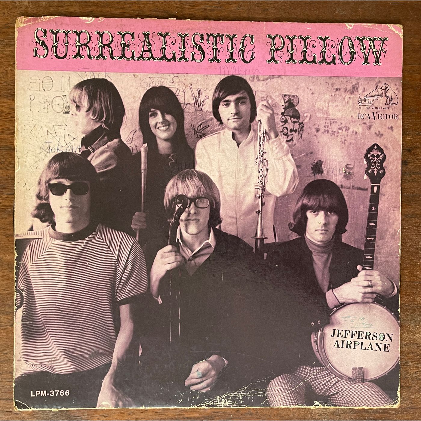 Jefferson Airplane 'Surrealistic Pillow' Vinyl, LPM-3766 - reJUNKshop