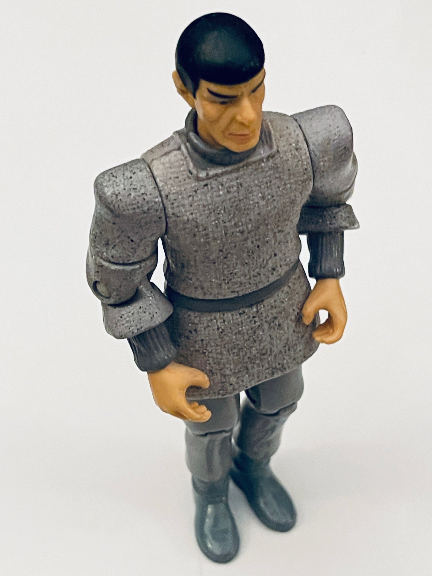 Star Trek: TNG ‘SPOCK’ Action Figure w/ Book & Stand; Playmates 1993 - reJUNKshop