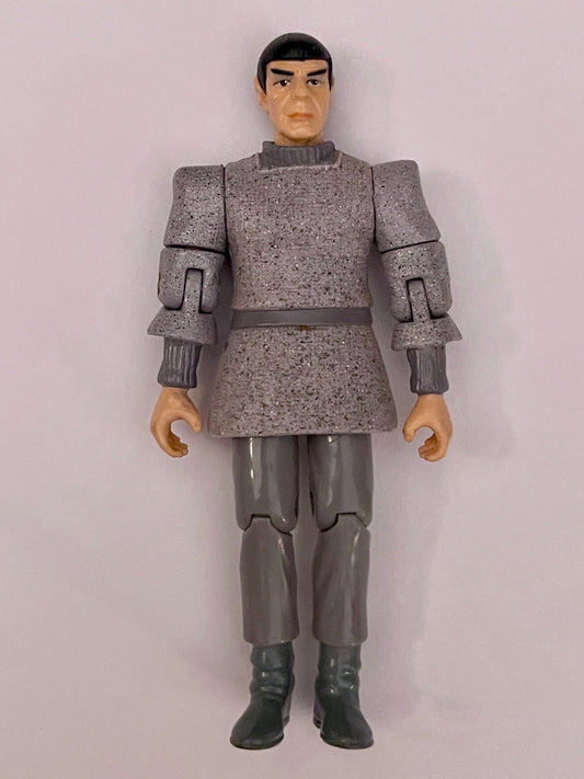 Star Trek: TNG ‘SPOCK’ Action Figure w/ Book & Stand; Playmates 1993 - reJUNKshop