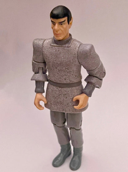 Star Trek: TNG ‘SPOCK’ Action Figure w/ Book & Stand; Playmates 1993 - reJUNKshop