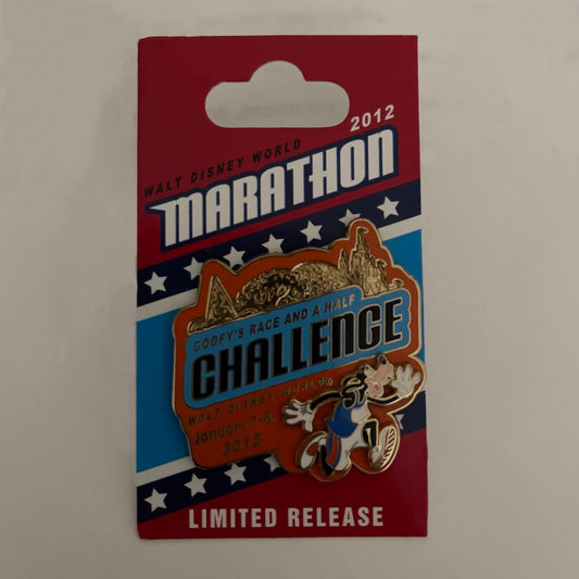 2012 Goofy Race & A Half Challenge Pin - Limited Release - reJUNKshop