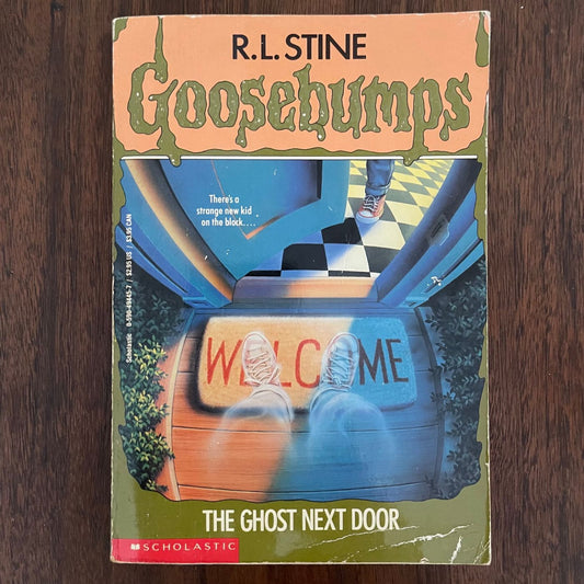 Goosebumps #10 ‘The Ghost Next Door’; R.L. Stine, 1993 - 1E1P - reJUNKshop