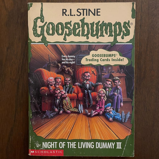 Goosebumps #31 ‘Night of the Living Dummy II’; R.L. Stine, 1995 - 1E - reJUNKshop