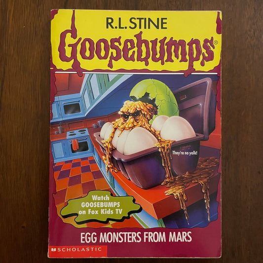 Goosebumps #42 ‘Egg Monsters From Mars’; R.L. Stine, 1996 - 1E - reJUNKshop