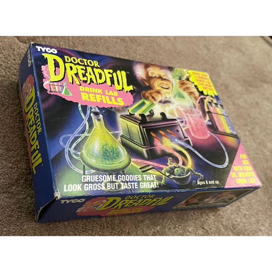 Doctor Dreadful Labs - Drink Lab Refill Kit; 1994 TYCO - reJUNKshop