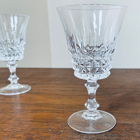 Crystal Cordial Glass; W.M. Dalton - reJUNKshop