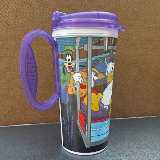 'Welcome Desk' Rapid-Fill Refillable Mug - Purple; Disney Resorts - reJUNKshop