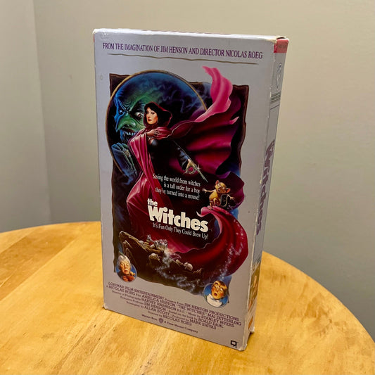 ‘The Witches’ Family Classic Edition VHS Cassette, 1989 - reJUNKshop
