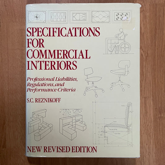 C.F. Reznifov 'Specifications For Commercial Interiors’ Visual Presentation' (Copy) - reJUNKshop