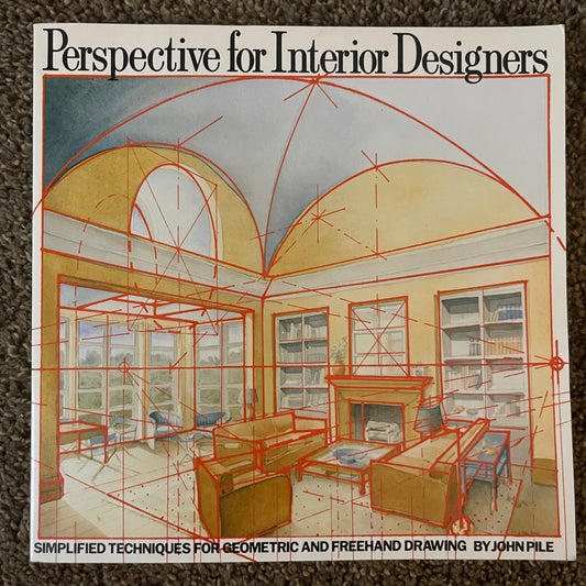'Perspectives For Interior Designers' John Pile; 1989 - reJUNKshop