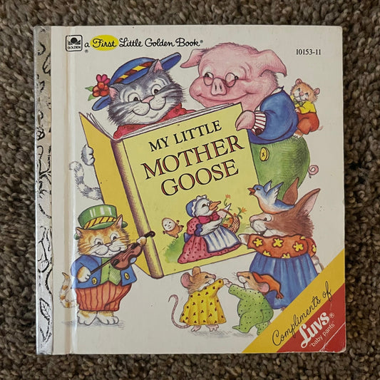 A Little Golden Book 'My Little Mother Goose’, Amye Rosenberg; 1981 - reJUNKshop