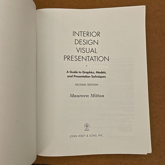 'Interior Design Visual Presentation', Maureen Mitton; Wiley, 2004 - reJUNKshop